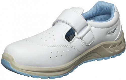 Sandale de protectie S1 ESD, alb, Bennon